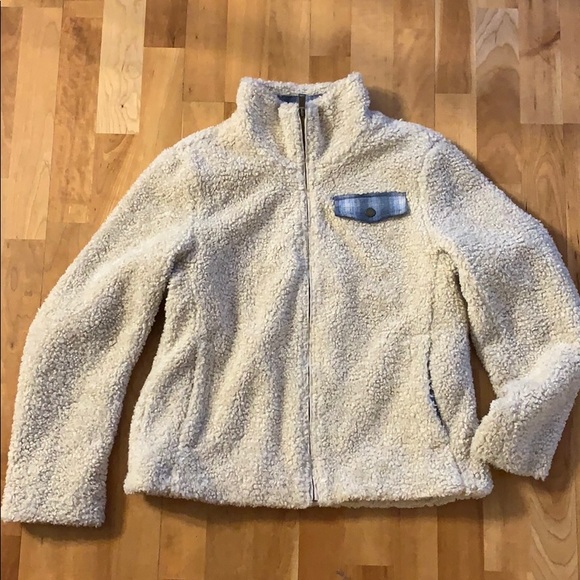 Pendleton Jackets & Blazers - Pendleton Fuzzy Jacket Plaid Sherpa shearling look
